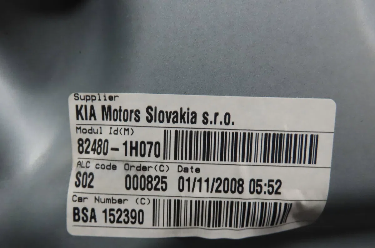 Mecanisme + moteur lève-glace avant droit KIA CEE-D 2009 occasion