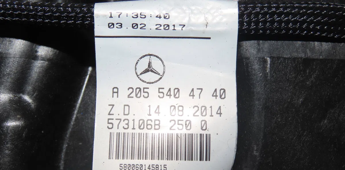 Mecanisme  moteur lève-glace avant droit Mercedes-benz CLASSE C (W205) C 200 d (205.007) (2015-2018) occasion