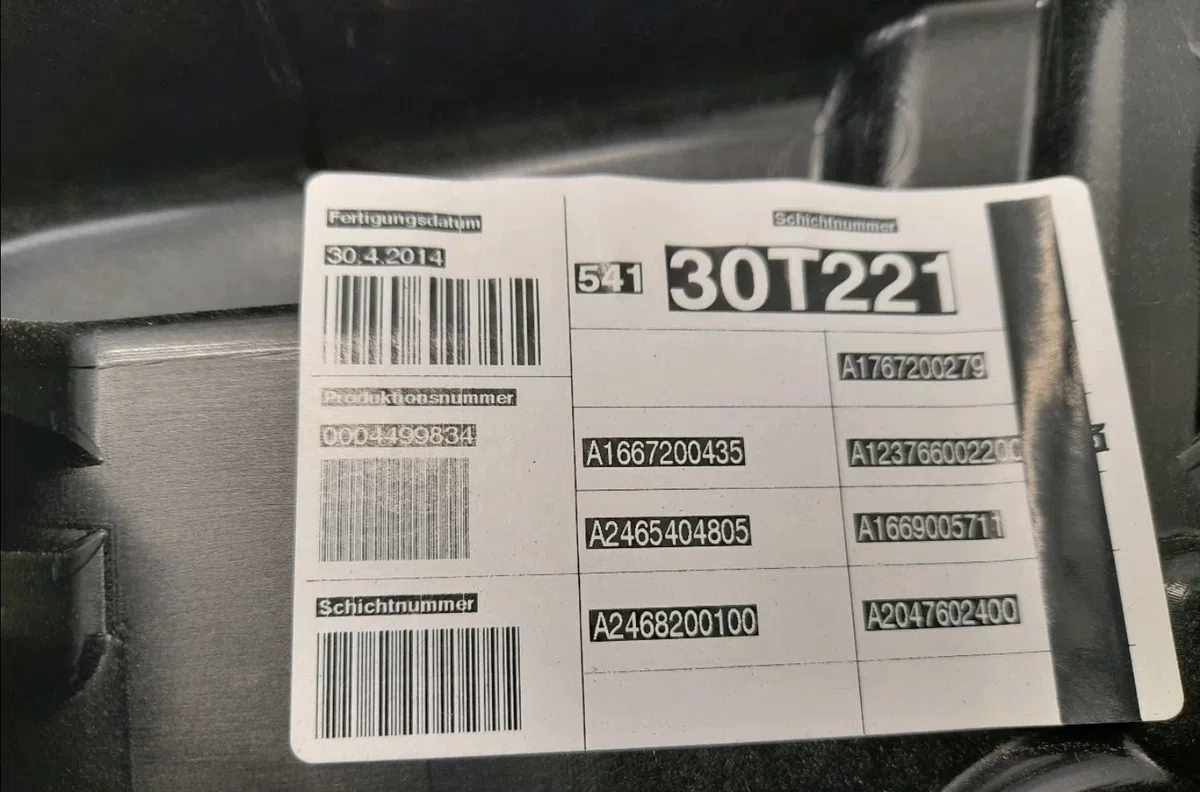 Mecanisme  moteur lève-glace avant droit Mercedes-benz CLASSE GLA (X156) Gla 200 cdi - d (156.908) (2013) occasion