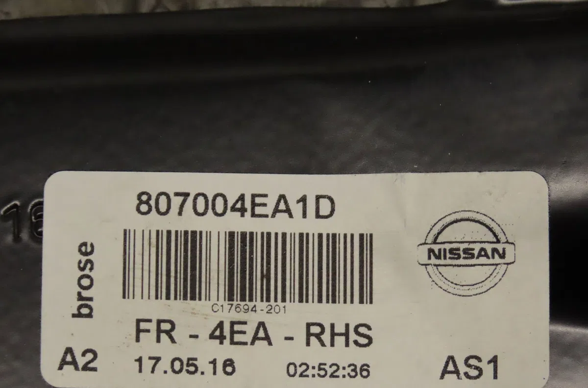 Mecanisme  moteur lève-glace avant droit Nissan QASHQAI II SUV (J11, J11_) 1.6 dci all mode 4x4-i (2013) occasion