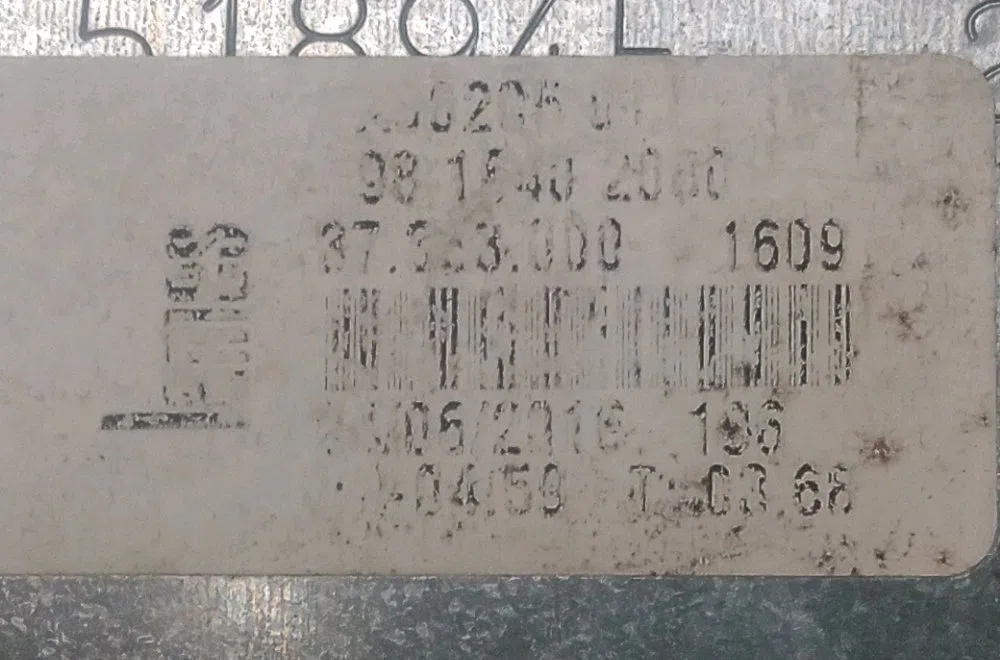 Mecanisme  moteur lève-glace avant droit Peugeot 208 I (CA_, CC_) 1.6 bluehdi 120 (2013) occasion