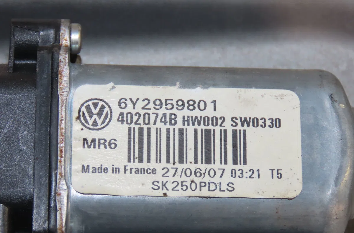 Mecanisme  moteur lève-glace avant droit Skoda FABIA II (542) 1.4 (2007-2014) occasion