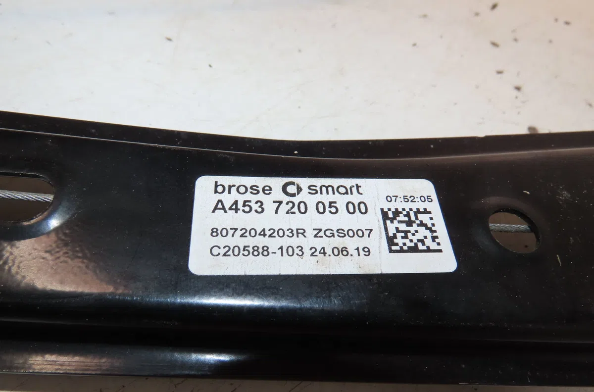 Mecanisme  moteur lève-glace avant droit Smart FORTWO Coupé (453) Electric drive (453.391) (2017) occasion