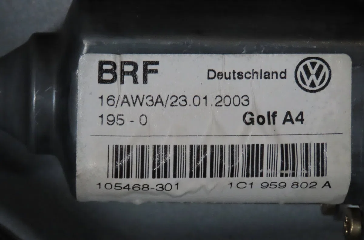 Mecanisme  moteur lève-glace avant droit Volkswagen GOLF IV (1J1) 1.9 tdi (1997-2004) 3 portes occasion