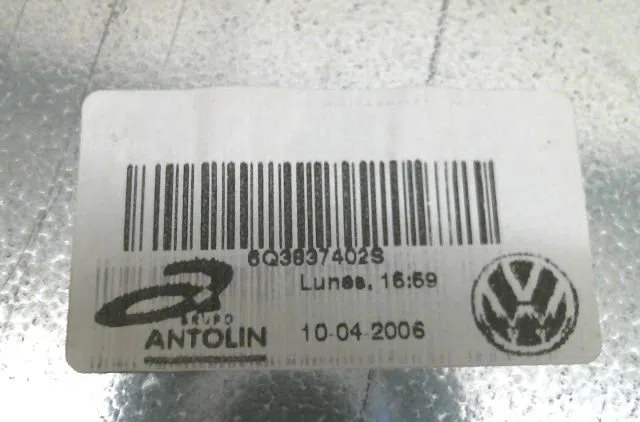 Mecanisme  moteur lève-glace avant droit Volkswagen POLO (9N_, 9A_) 1.9 tdi (2001-2009) 5 portes occasion