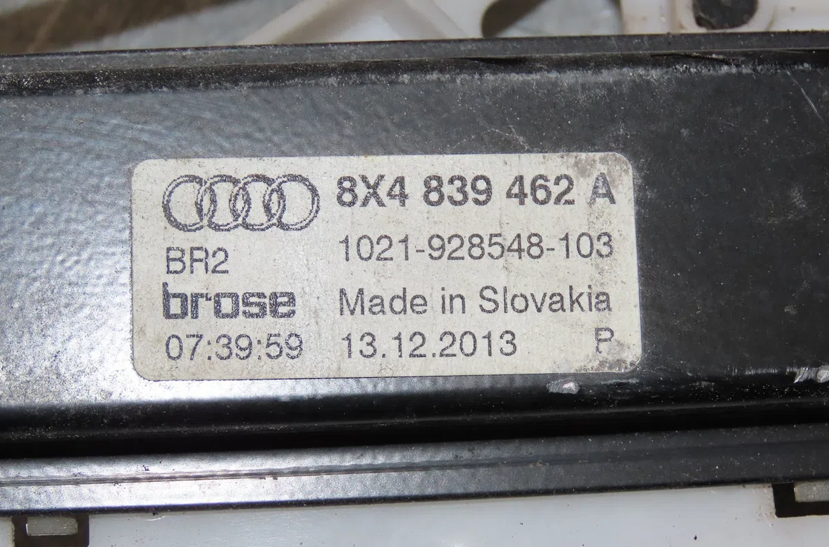 Mecanismemoteur leve-glace ard Audi A1 Sportback (8XA, 8XF) 1.6 tdi (2011-2015) occasion