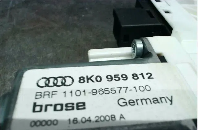 Mecanismemoteur leve-glace ard Audi A4 B8 Avant (8K5) 2.0 tdi (2008-2015) occasion