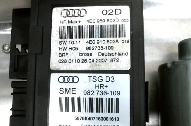 Mecanismemoteur leve-glace ard AUDI A8 occasion