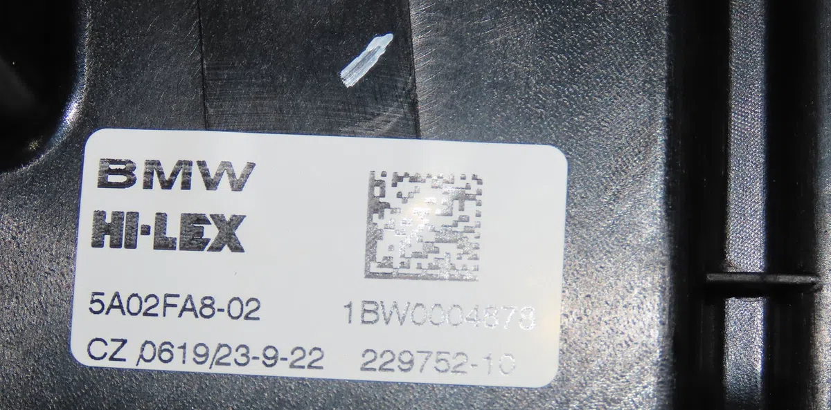 Mecanismemoteur leve-glace ard Bmw 1 (F40) 118 i (2019) 5 portes occasion