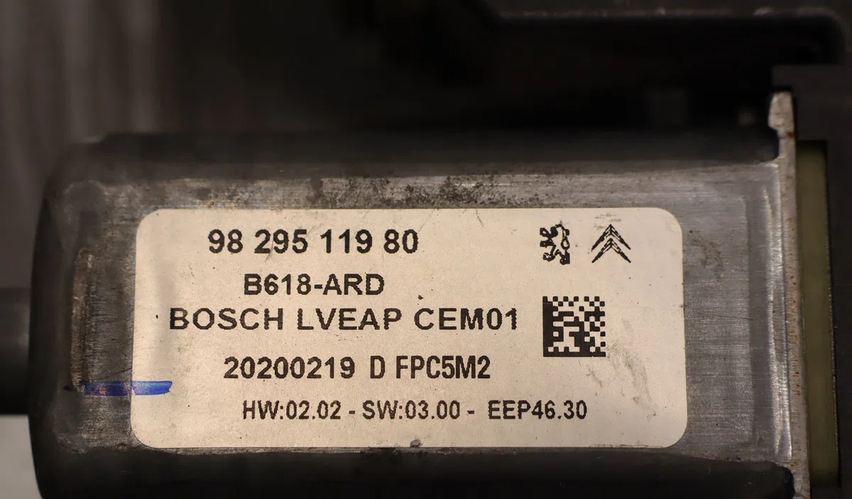 Mecanismemoteur leve-glace ard Citroen C3 III (SX) 1.2 puretech 82 (2018) 5 portes occasion