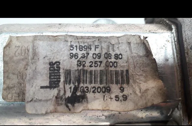 Mecanismemoteur leve-glace ard Citroen XSARA PICASSO (N68) 1.6 hdi (2004-2011) occasion