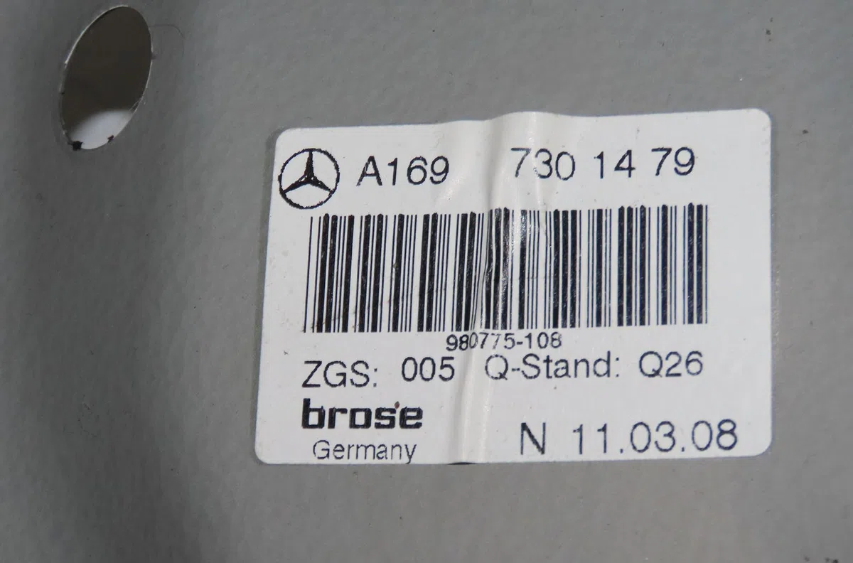 Mecanismemoteur leve-glace ard Mercedes-benz CLASSE A (W169) A 180 cdi (169.007, 169.307) (2004-2012) 5 portes occasion