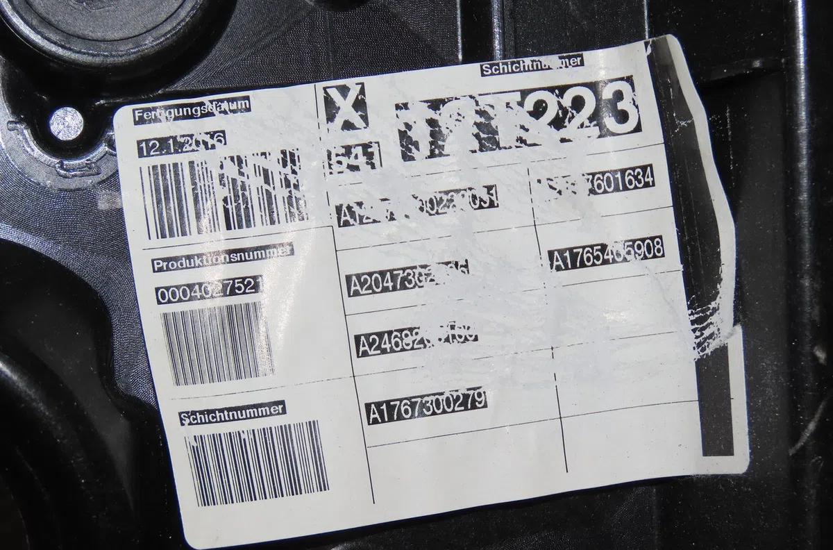 Mecanismemoteur leve-glace ard Mercedes-benz CLASSE GLA (X156) Gla 180 (156.942) (2015) occasion