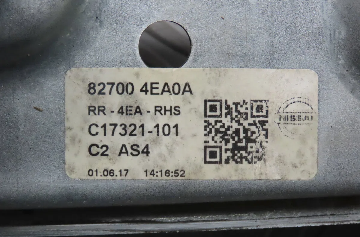 Mecanismemoteur leve-glace ard Nissan QASHQAI II SUV (J11, J11_) 1.2 dig-t (2013) occasion