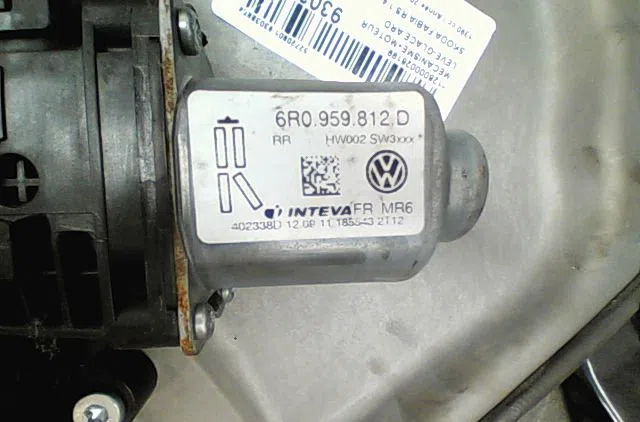Mecanismemoteur leve-glace ard Skoda FABIA II (542) 1.4 tsi rs (2010-2014) occasion