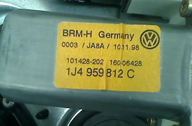Mecanismemoteur leve-glace ard Volkswagen GOLF IV (1J1) 1.9 tdi (1997-2004) 3 portes occasion