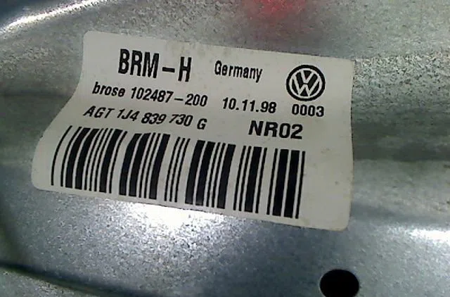 Mecanismemoteur leve-glace ard Volkswagen GOLF IV (1J1) 1.9 tdi (1997-2004) 3 portes occasion