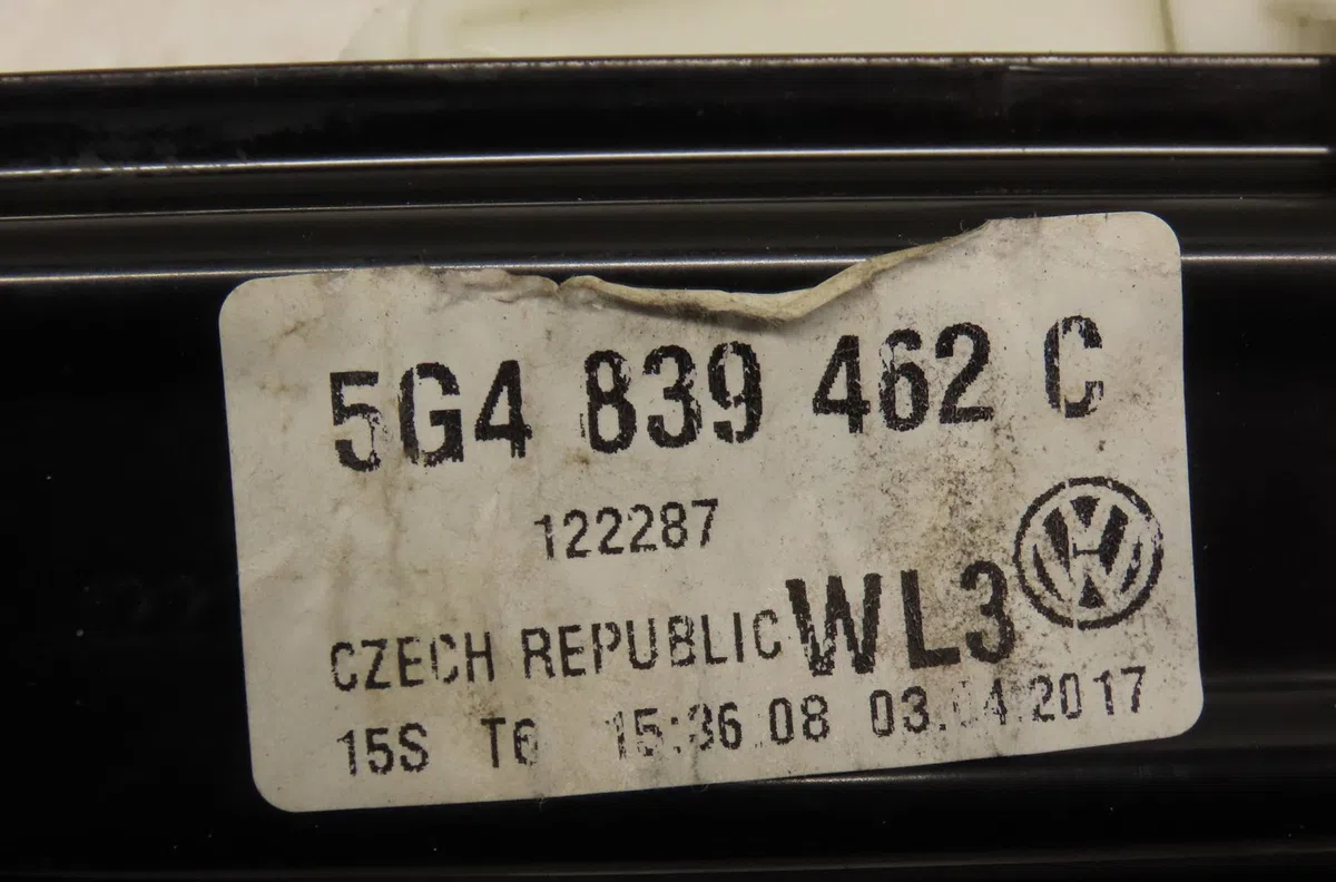 Mecanismemoteur leve-glace ard Volkswagen GOLF VII (5G1, BQ1, BE1, BE2) 1.4 gte hybrid (2014-2020) occasion