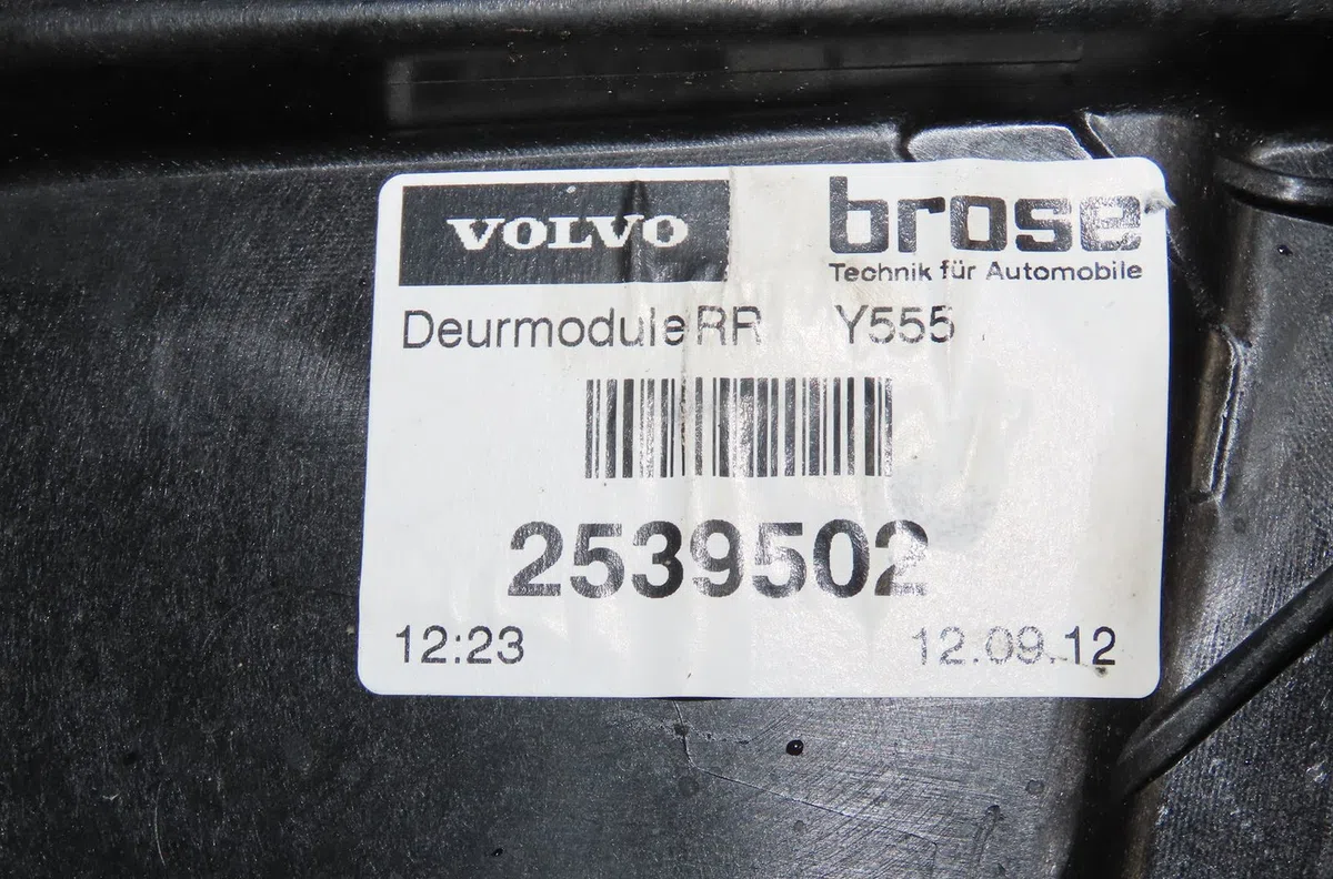 Mecanismemoteur leve-glace ard Volvo V40 Cross Country (526) D2 (2012-2016) occasion
