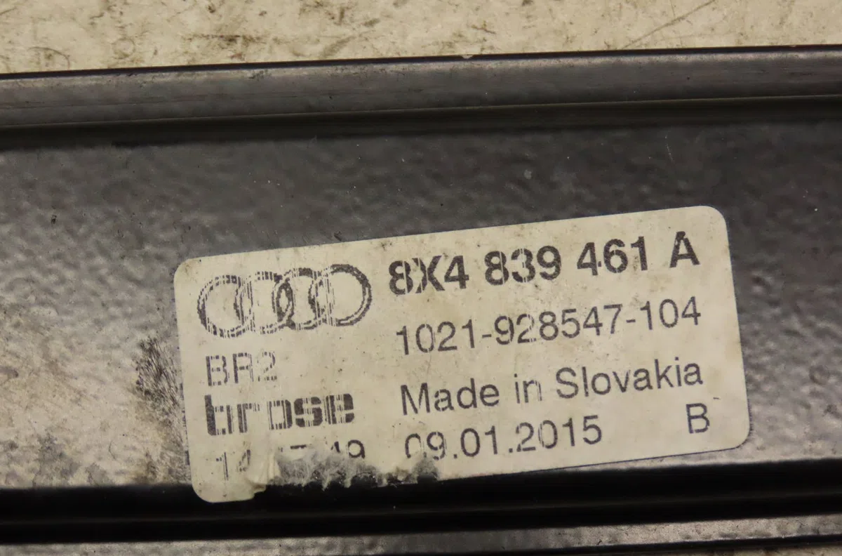 Mecanismemoteur leve-glace arg Audi A1 Sportback (8XA, 8XF) 1.4 tfsi (2011-2015) occasion