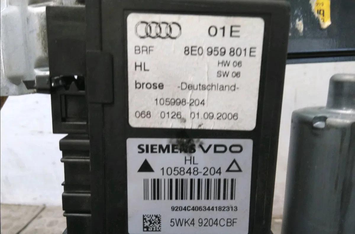 Mecanismemoteur leve-glace arg Audi A4 B7 Avant (8ED) 2.0 tdi (2004-2008) occasion