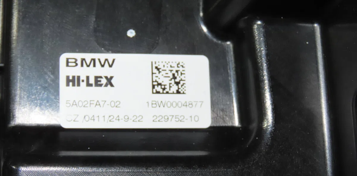 Mecanismemoteur leve-glace arg Bmw 1 (F40) 118 i (2019) 5 portes occasion