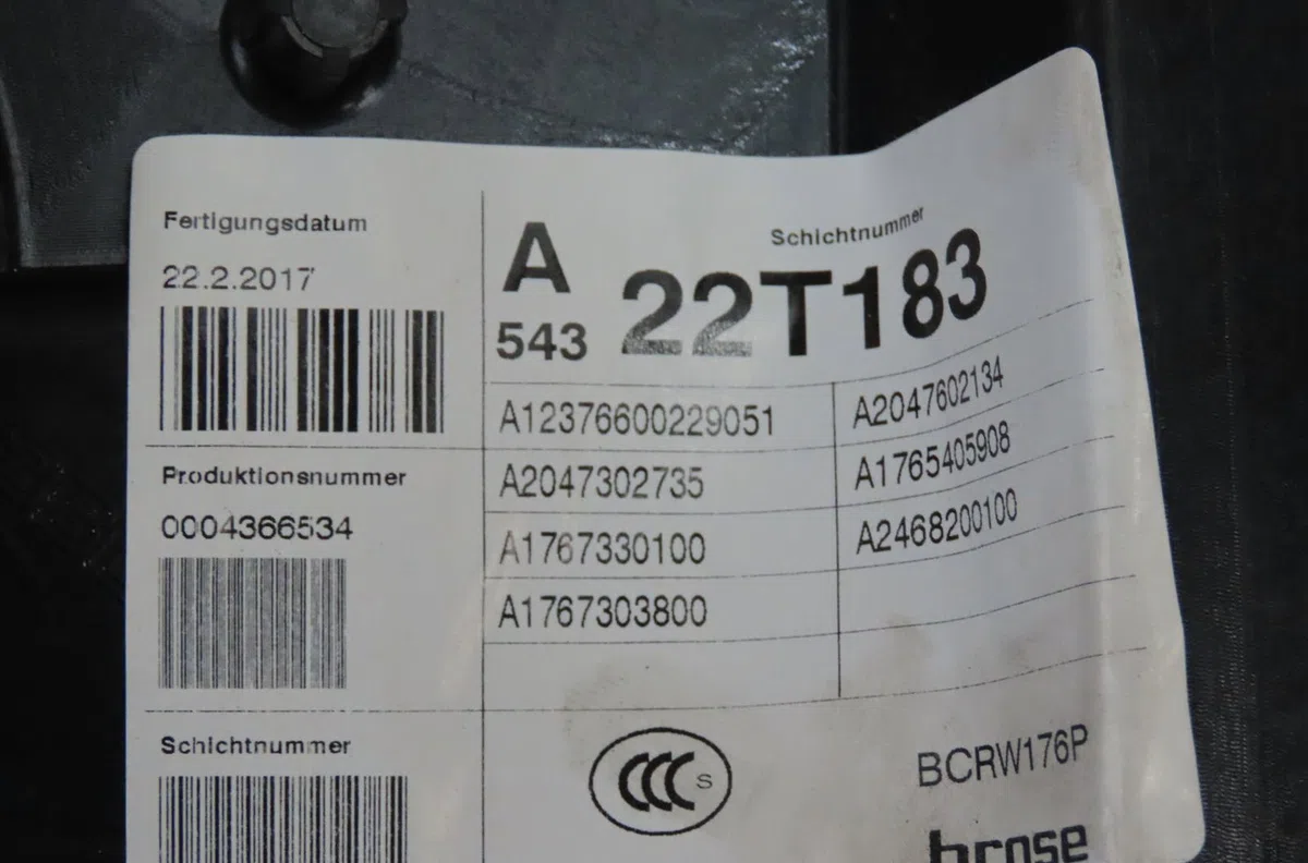 Mecanismemoteur leve-glace arg Mercedes-benz CLASSE A (W176) A 200 cdi - d 4-matic (176.002) (2014-2018) occasion
