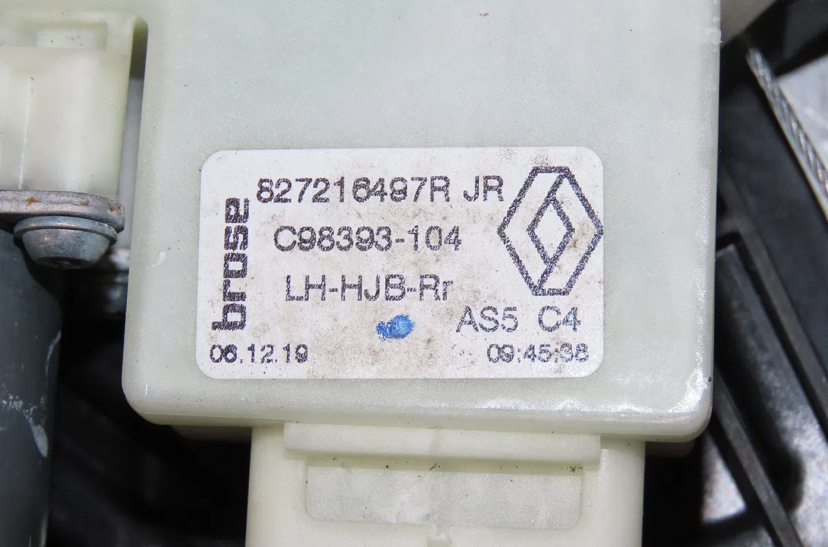 Mecanismemoteur leve-glace arg Renault CAPTUR II (HF_) Blue dci 115 (hfad) (2020) occasion