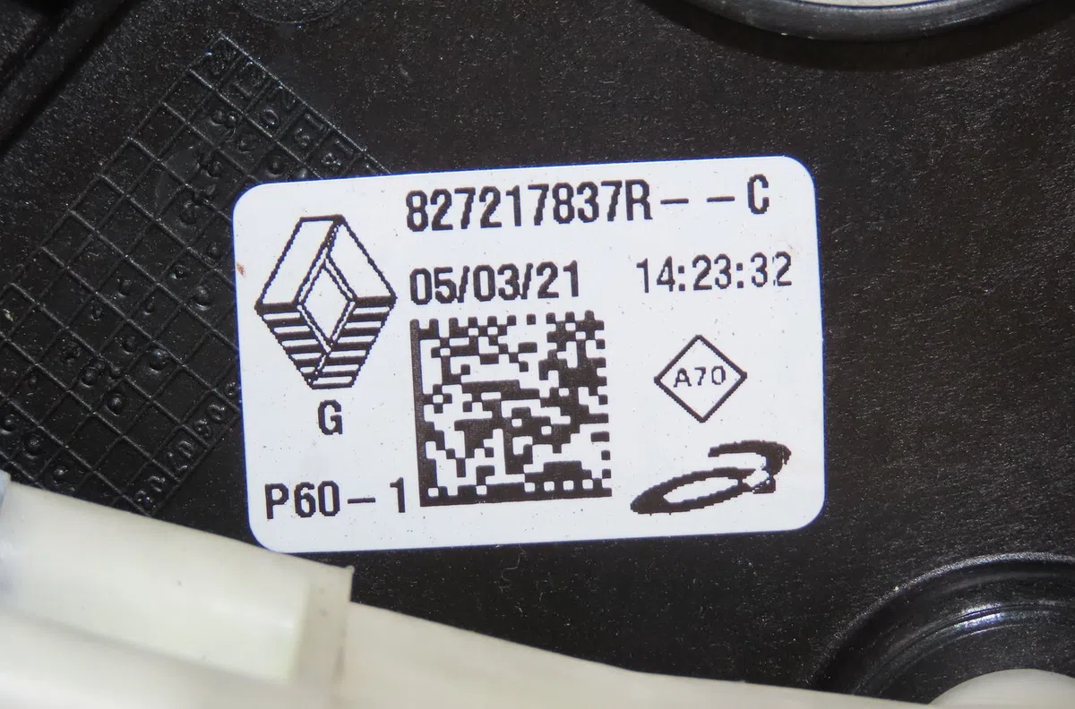 Mecanismemoteur leve-glace arg Renault CLIO V (B7_) 1.6 e-tech 140 (b7mu) (2020) occasion