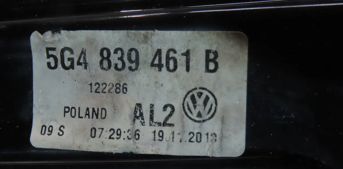 Mecanismemoteur leve-glace arg Volkswagen GOLF VII (5G1, BQ1, BE1, BE2) 2.0 gti (2013-2020) occasion