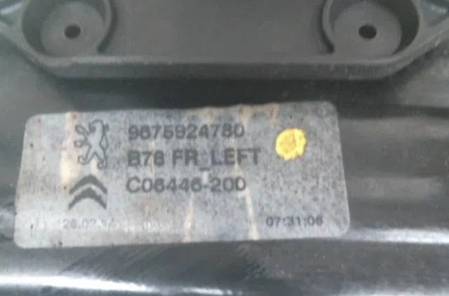 Mecanismemoteur leve-glace avg Citroën C4 GRAND PICASSO II (DA_, DE_) 1.6 hdi - bluehdi 115 (2013) occasion
