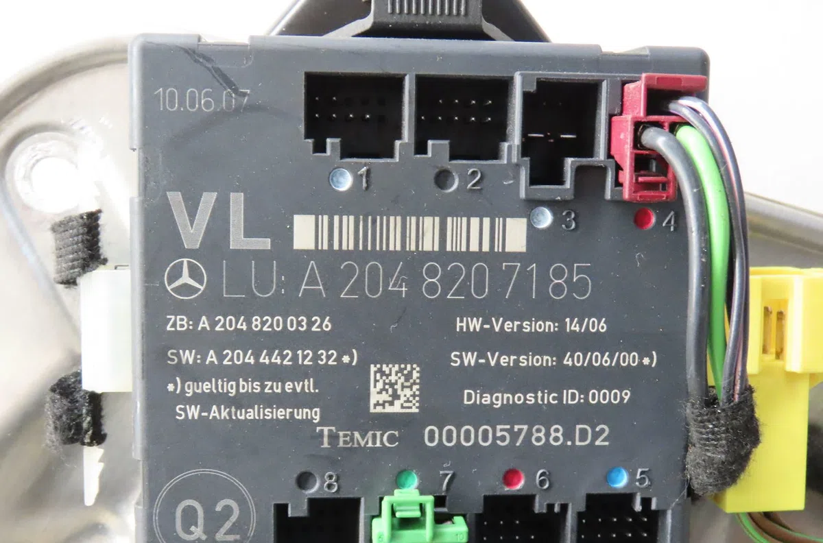 Mecanismemoteur leve-glace avg Mercedes-benz CLASSE C (W204) C 220 cdi (204.008) (2007-2008) 4 portes occasion