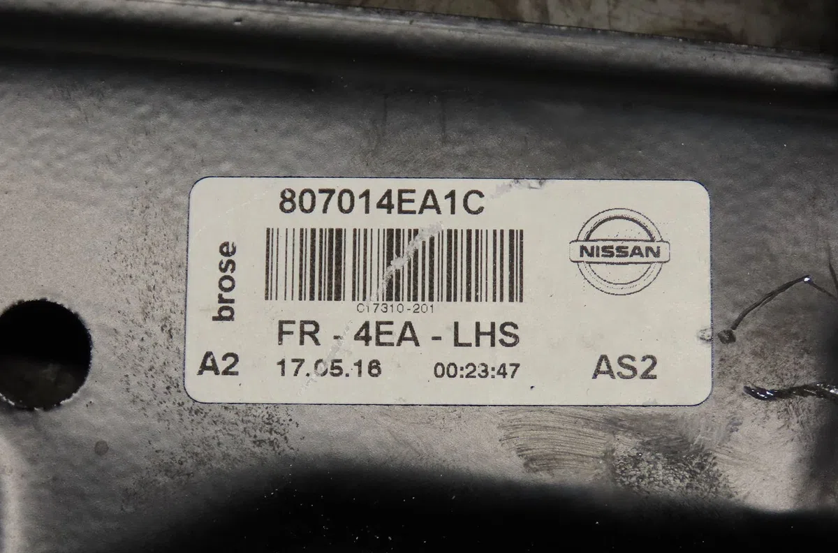 Mecanismemoteur leve-glace avg Nissan QASHQAI II SUV (J11, J11_) 1.6 dci all mode 4x4-i (2013) occasion