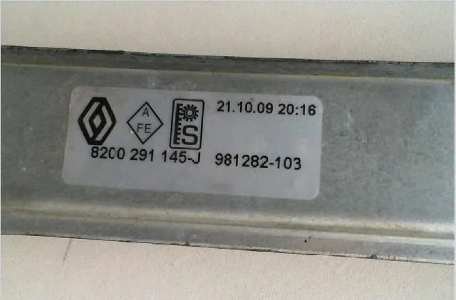 Mecanismemoteur leve-glace avg RENAULT CLIO III phase 1 ESTATE 01-2008--03-2009 1.5 DCI 85ch occasion