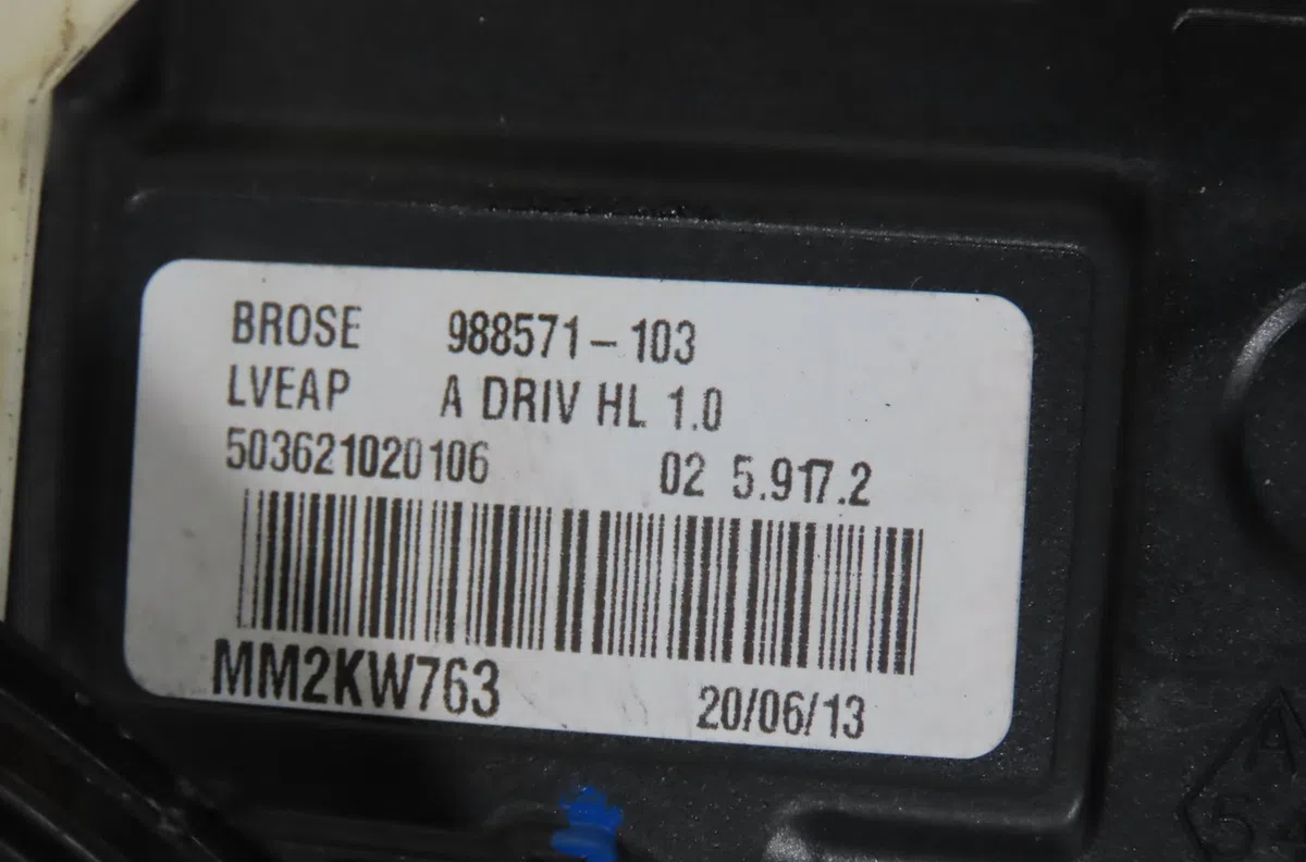 Mecanismemoteur leve-glace avg Renault LAGUNA III Grandtour (KT0-1) 2.0 dci (kt0m, kt0n, kt0s, kt19, kt1f) (2008-2015) o