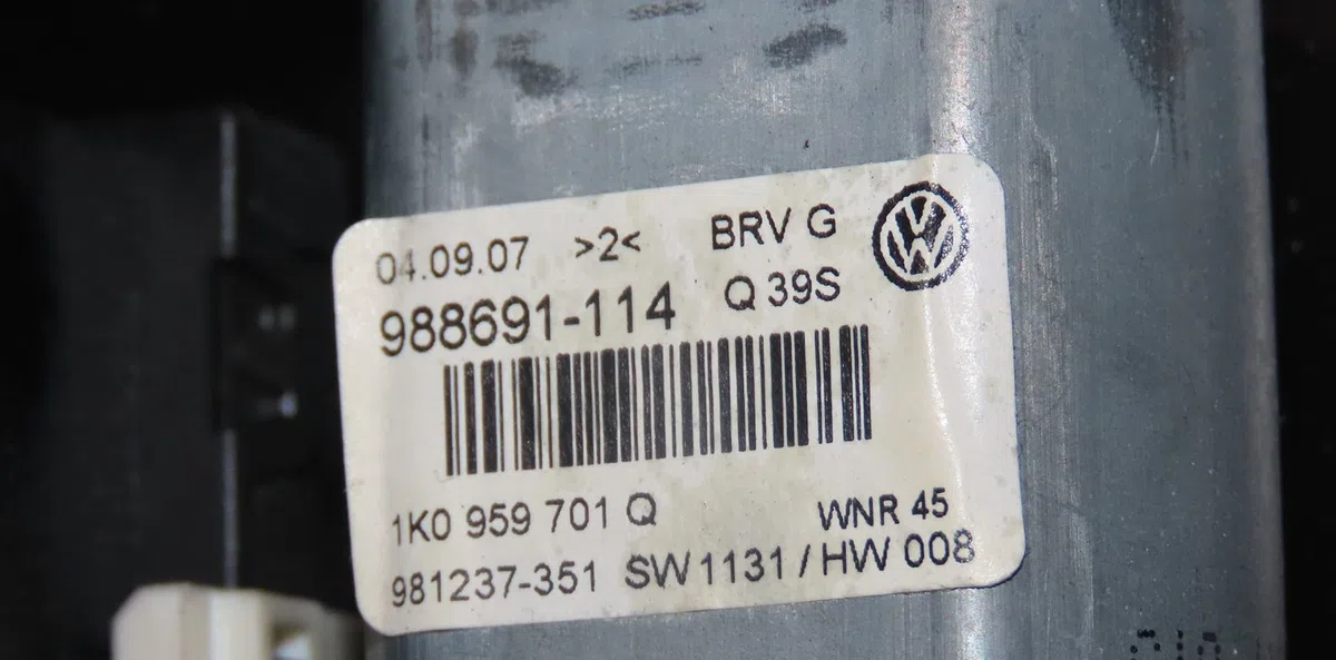 Mecanismemoteur leve-glace avg Volkswagen PASSAT B6 (3C2) 1.9 tdi (2005-2010) 4 portes occasion