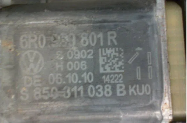 Mecanismemoteur leve-glace avg Volkswagen POLO V (6R1, 6C1) 1.2 (2009) occasion