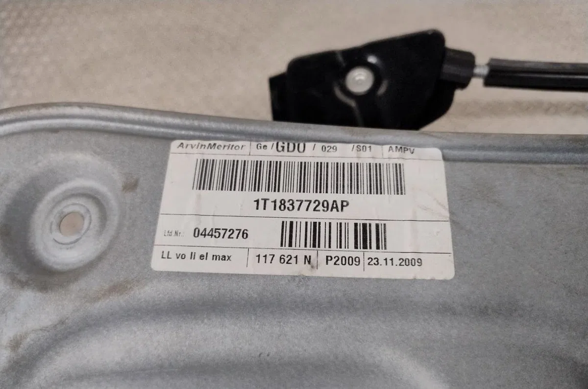 Mecanismemoteur leve-glace avg VOLKSWAGEN TOURAN 1  TOURAN 1 PHASE 2 occasion
