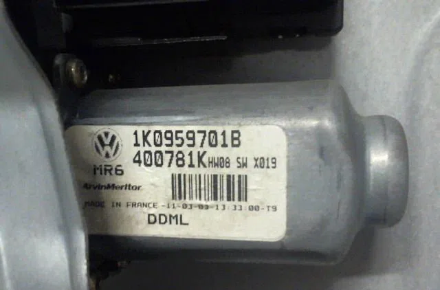 Mecanismemoteur leve-glace avg Volkswagen TOURAN (1T1, 1T2) 2.0 tdi (2003-2010) 5 portes occasion