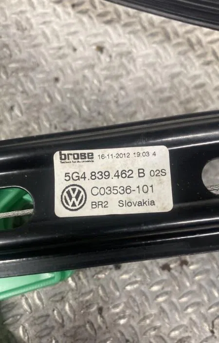 Mecanismemoteur leve-glace porte coulissante d Volkswagen GOLF VII (5G1, BQ1, BE1, BE2) 1.6 tdi (2012-2017) occasion
