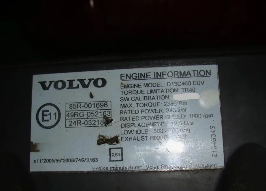 Moteur Complet Volvo Fh 13