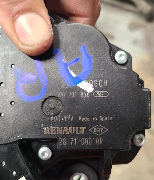 Moteur essuie-glace ar gauche RENAULT GRAND SCENIC 3  GRAND SCENIC 3 PHASE 3 occasion