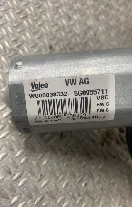 Moteur essuie-glace ar gauche Volkswagen GOLF VII (5G1, BQ1, BE1, BE2) 1.6 tdi (2012-2017) occasion