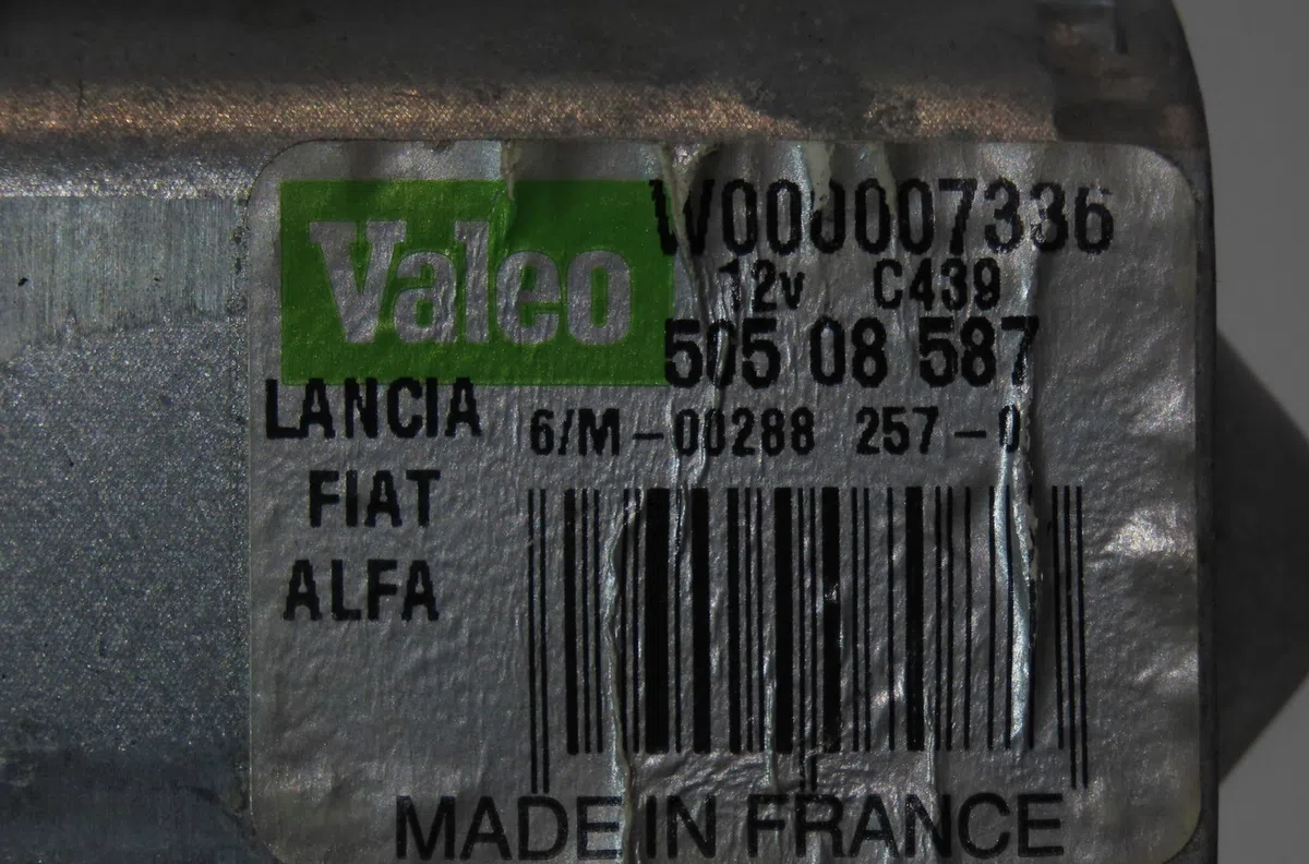 Moteur essuie-glace arrière Alfa romeo MITO (955_) 1.4 multiair (955axl1b) (2009-2013) occasion