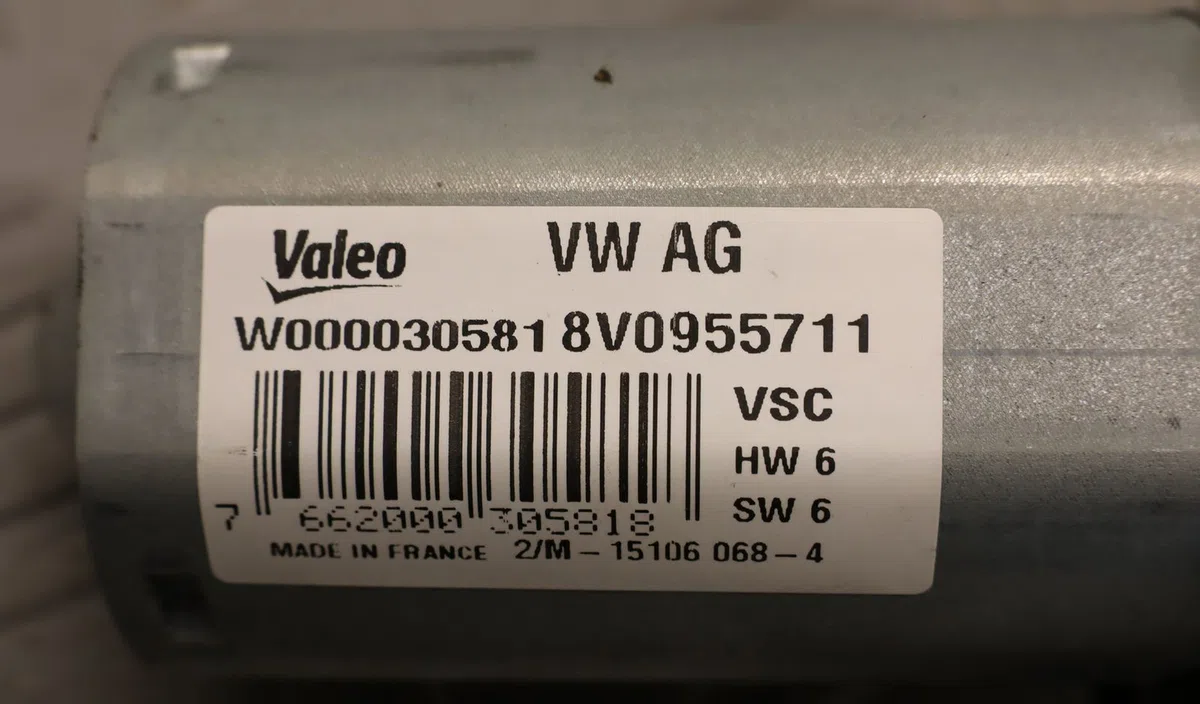 Moteur essuie-glace arrière Audi A3 (8V1, 8VK) 2.0 tdi quattro (2012-2017) occasion