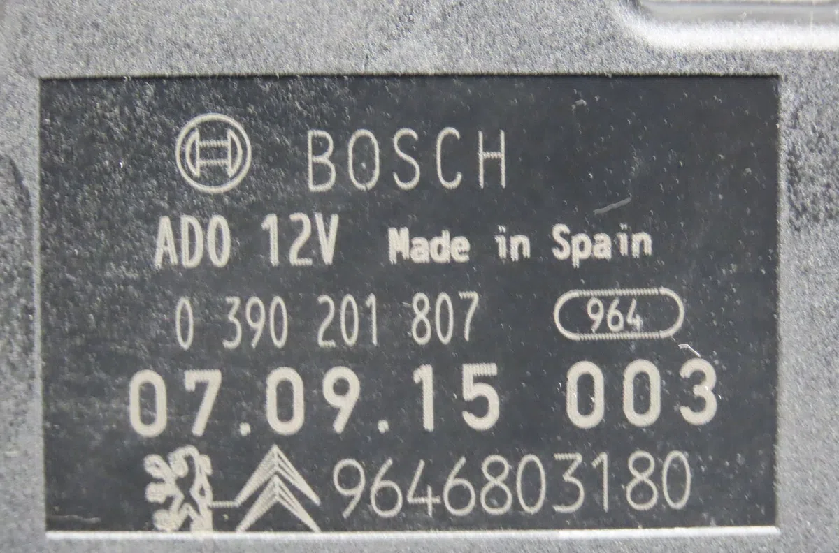 Moteur essuie-glace arrière Citroen C4 GRAND PICASSO I (UA_) 2.0 hdi 138 (2006-2013) occasion