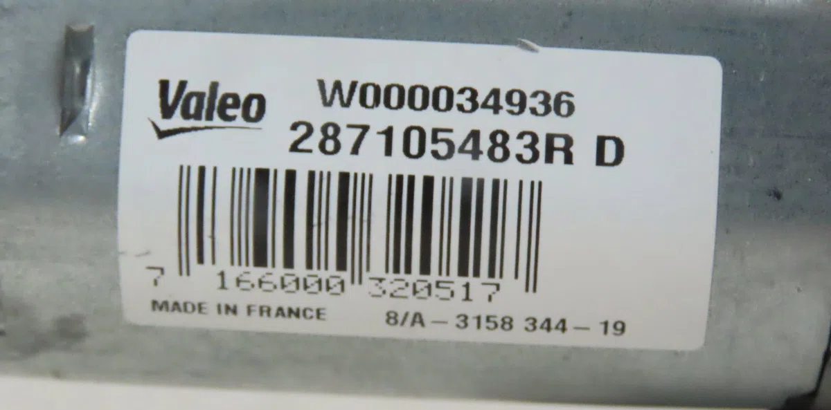 Moteur essuie-glace arrière Dacia SANDERO II 1.5 blue dci 95 (b8jl) (2018) occasion