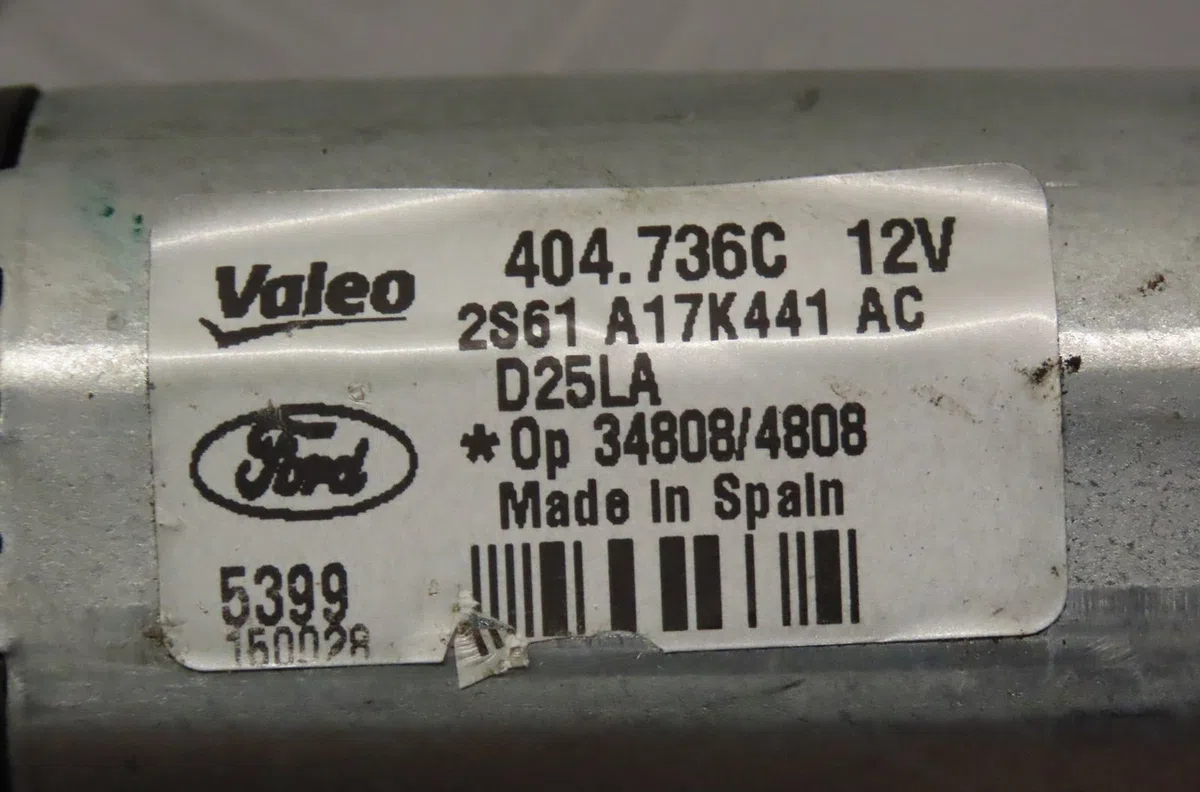 Moteur essuie-glace arrière Ford FUSION (JU_) 1.6 tdci (2004-2012) 5 portes occasion