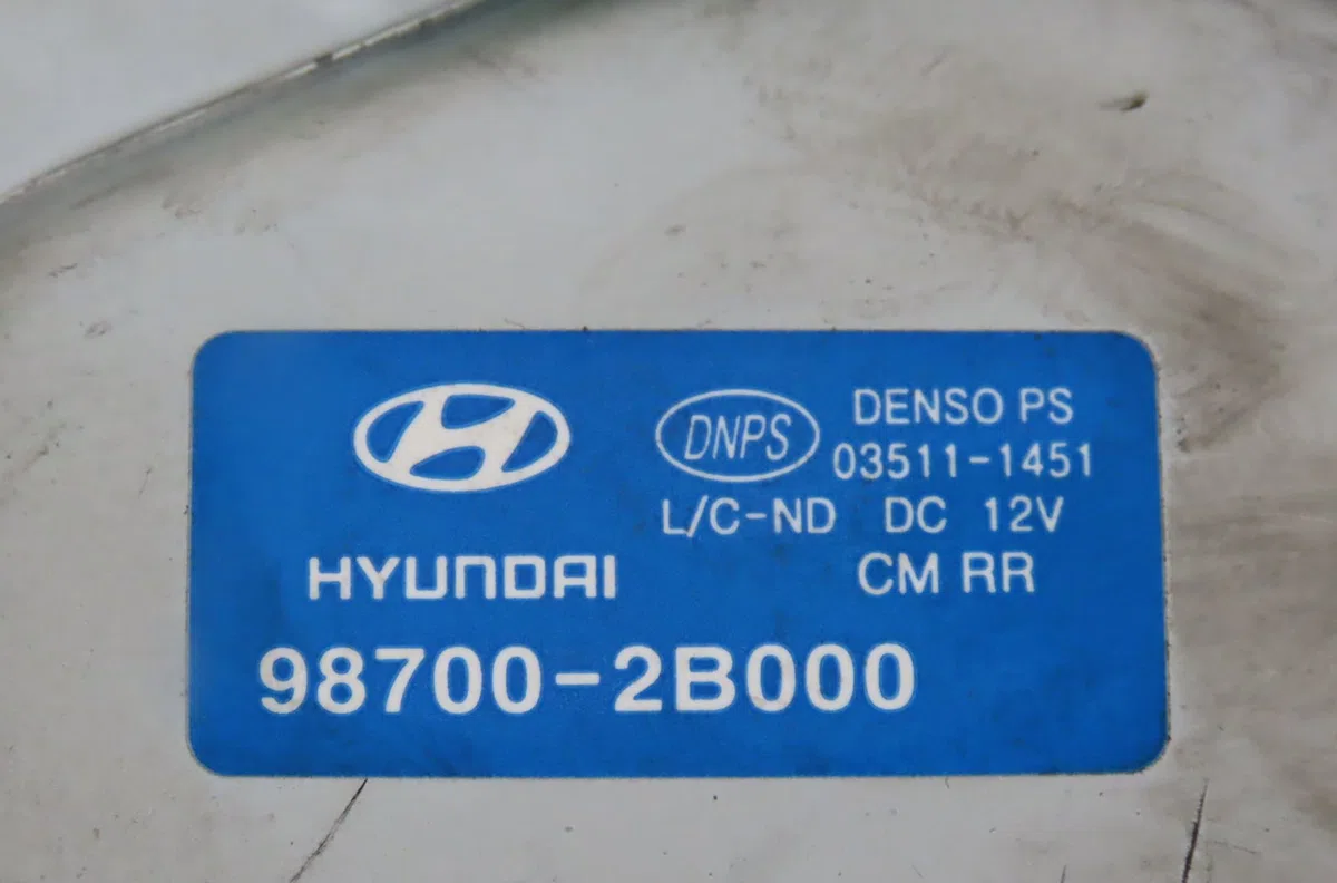 Moteur essuie-glace arrière Hyundai SANTA FÉ II (CM) 2.2 crdi 4x4 (2006-2009) occasion