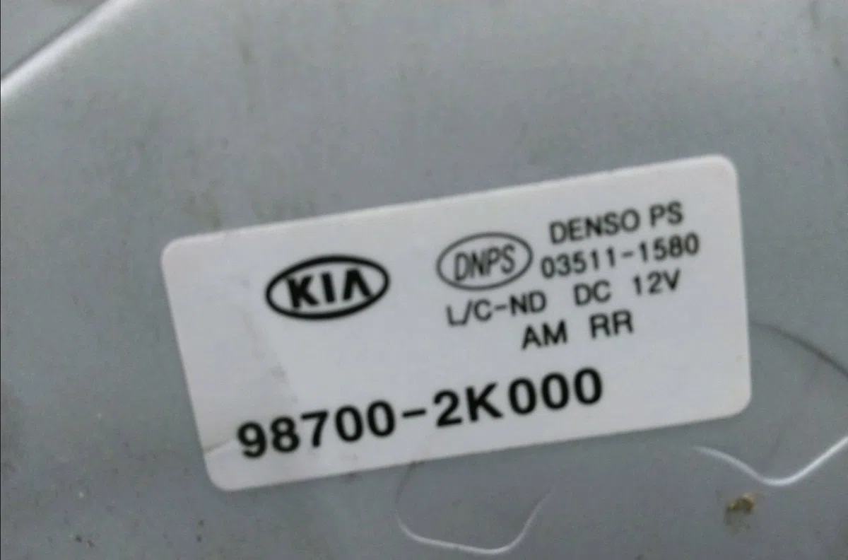 Moteur essuie-glace arrière KIA SOUL I 2009 occasion